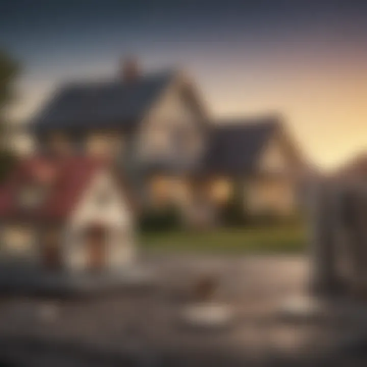 A comparison chart showcasing various mortgage types and their features