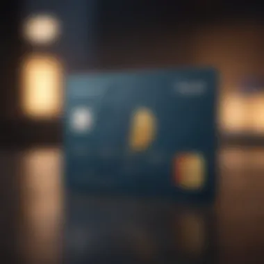 PayPal Credit Card showing its sleek design with digital elements