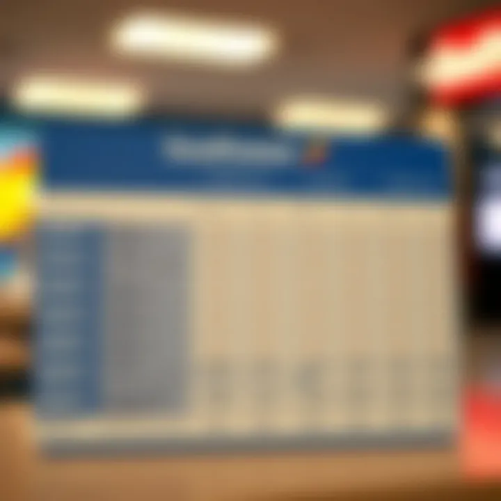 Comparative Analysis of Benefits in Southwest Credit Card Offers Comparison chart of Southwest credit card benefits