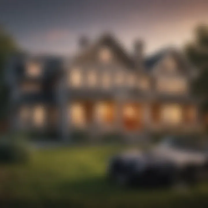 Graph showing property value appreciation