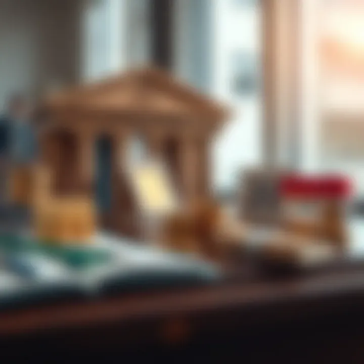 Illustration of various banking products affected by interest rates