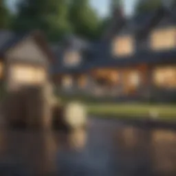 A detailed infographic illustrating the benefits of mortgage refinancing