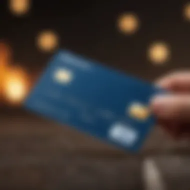 Illustration of responsible usage tips for credit cards