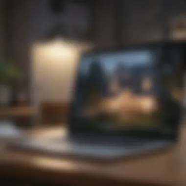 Innovative Marketing Strategies A digital marketing strategy plan on a laptop