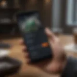 User interface of Google Pay showcasing transaction options