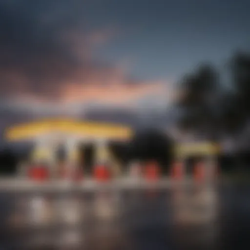 Visual representation of Shell Fuel Points system