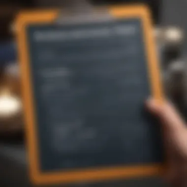 Identifying Quick Employment Options A checklist of immediate job opportunities on a clipboard.