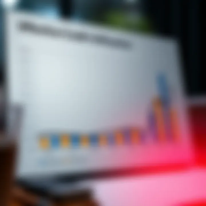 Effective Credit Utilization Chart Chart showing effective credit utilization