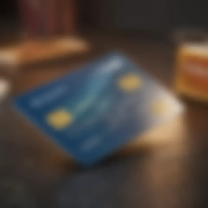 Diagram illustrating the impact of secured credit cards on credit scores