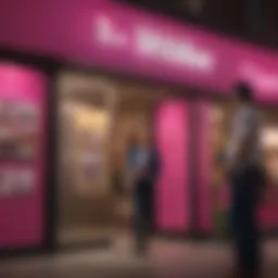 T-Mobile branding and credit score report