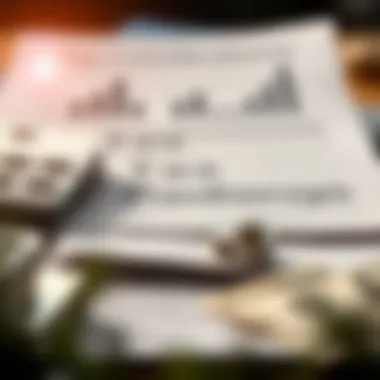 Visual representation of tax considerations related to residual payments