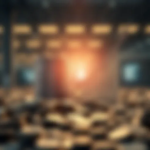 Conceptual visualization of high yield savings account growth