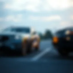 Comparison of vehicle values