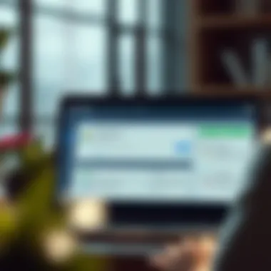 Exploring Advanced Features of TurboTax Screenshot of TurboTax features highlighting advanced functionalities