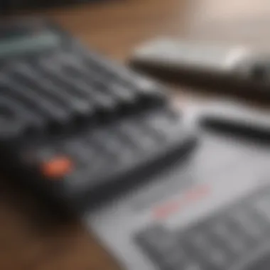 Comparison of Various Mortgage Calculator Types Chart illustrating different types of mortgage calculators