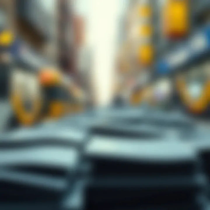 Visual representation of strategies for managing charges