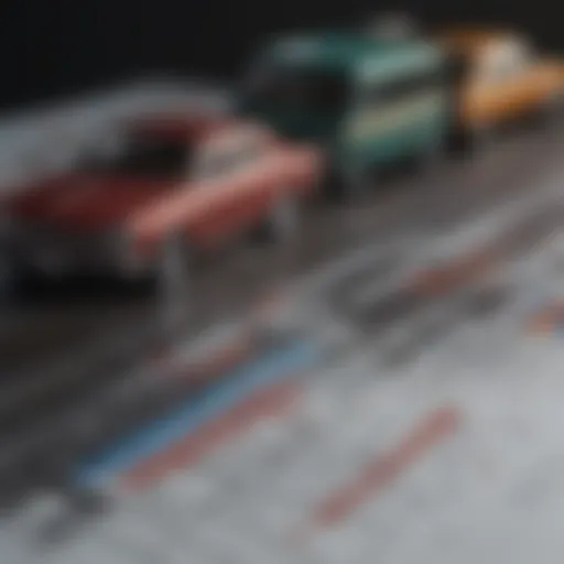 Detailed visualization of automobile amortization chart