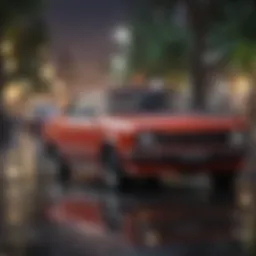 Detailed breakdown of car rental expenses