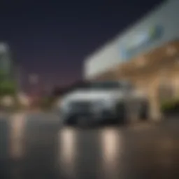 A detailed infographic explaining CarMax auto loan features