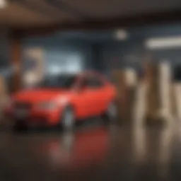 Illustration representing various types of commerce insurance policies available for businesses.