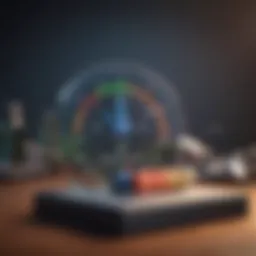 Illustration of credit score factors