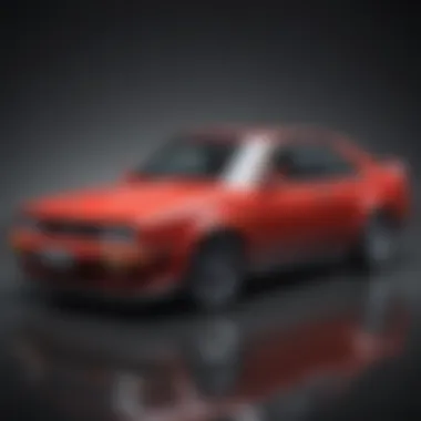A comparative analysis chart of different car models and their market values