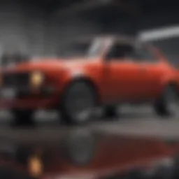 A detailed infographic showcasing key factors affecting used car value