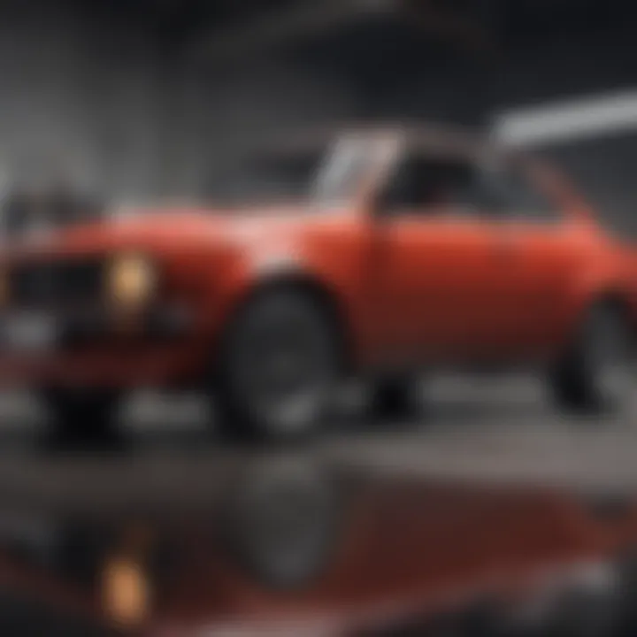 A detailed infographic showcasing key factors affecting used car value