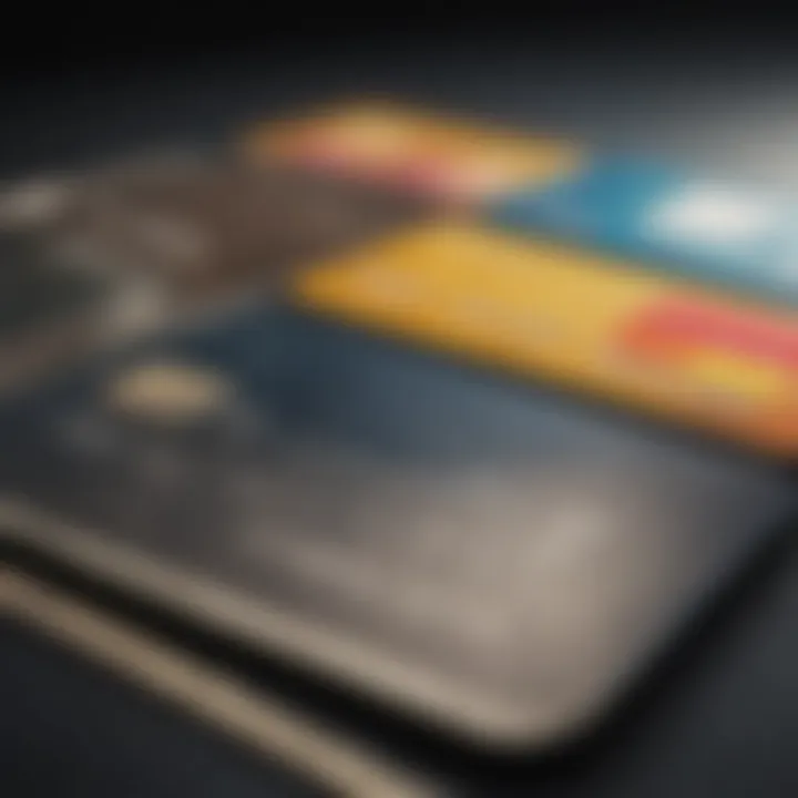 Comparison of major and minor credit card features