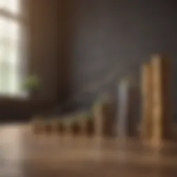 Graph illustrating mortgage rate trends