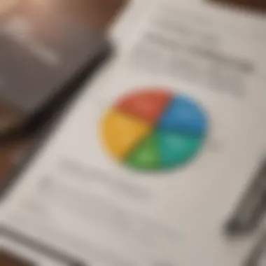 A close-up of a credit report highlighting areas for improvement.