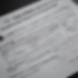 Detailed view of the NetSpend ID verification form with highlighted sections.