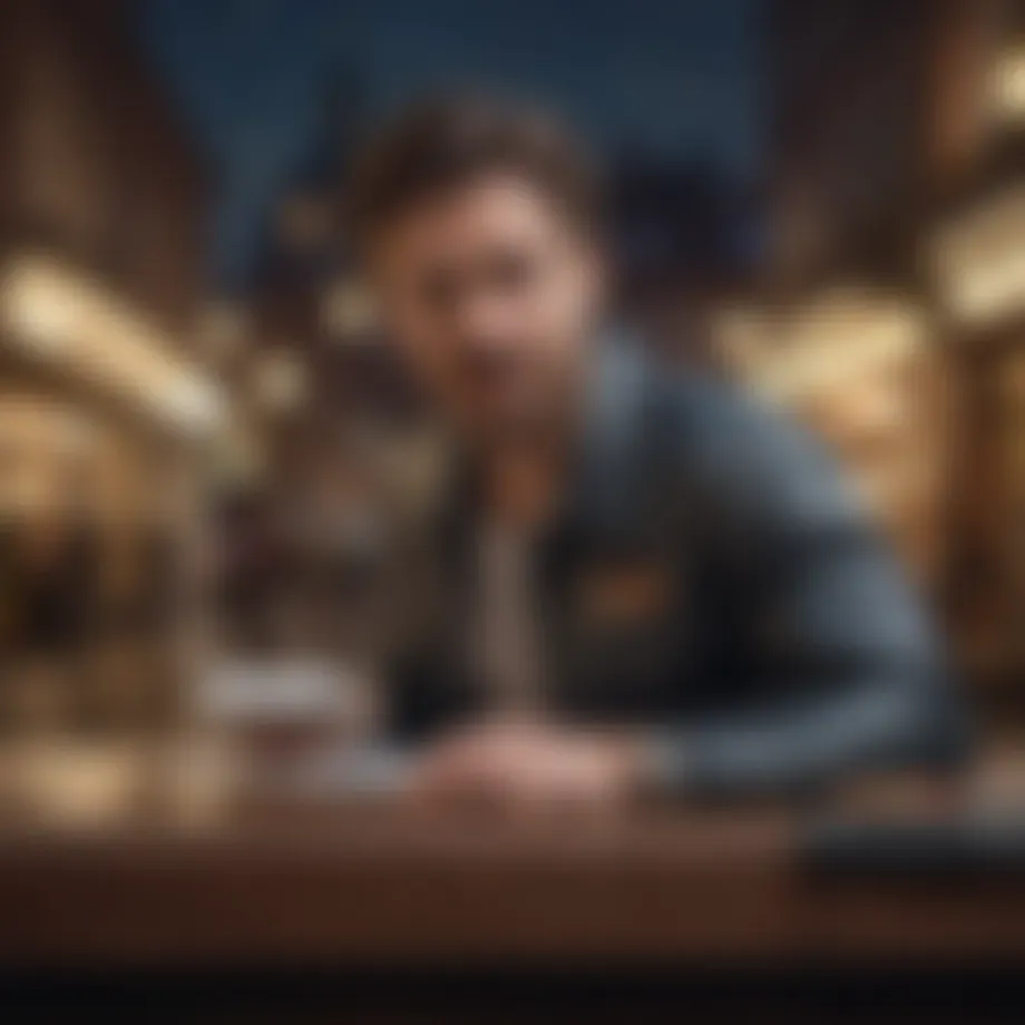 Concept of pay later services illustrated with diverse financial icons