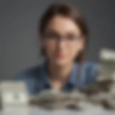 Illustration of different types of student loans and their characteristics