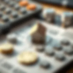 Detailed view of mortgage calculation components