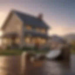 Visual representation of mortgage affordability factors