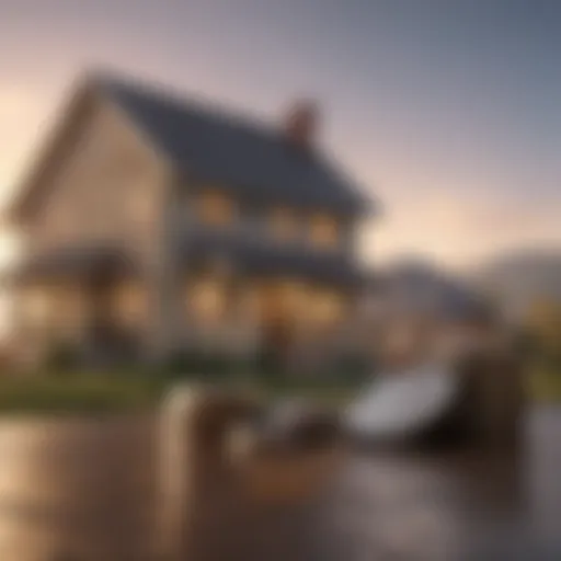 Visual representation of mortgage affordability factors