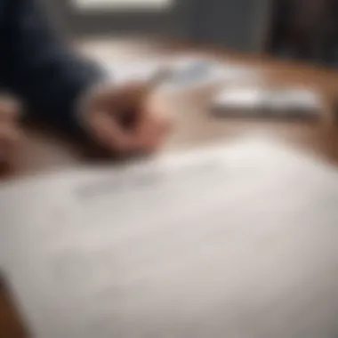 A visual representation of the loan application process influenced by tri-merge reports