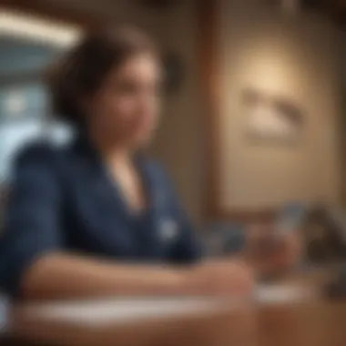Navigating the Application Process Detailed view of the Capital One application process