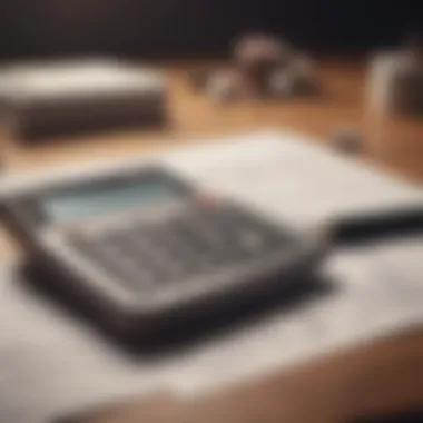 Essential Tools for Navigating Tax Documentation Tax forms and a calculator on a desk