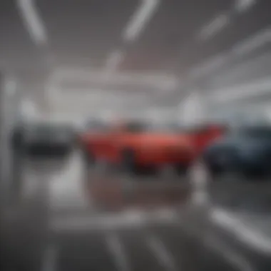 Exploring Car Dealerships for Zero Finance Options A modern car dealership showcasing various vehicles
