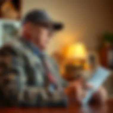 Veteran discussing home equity options